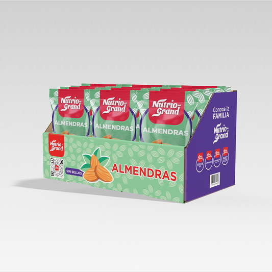 Nutrio-Grand Almendras (12 pzas)