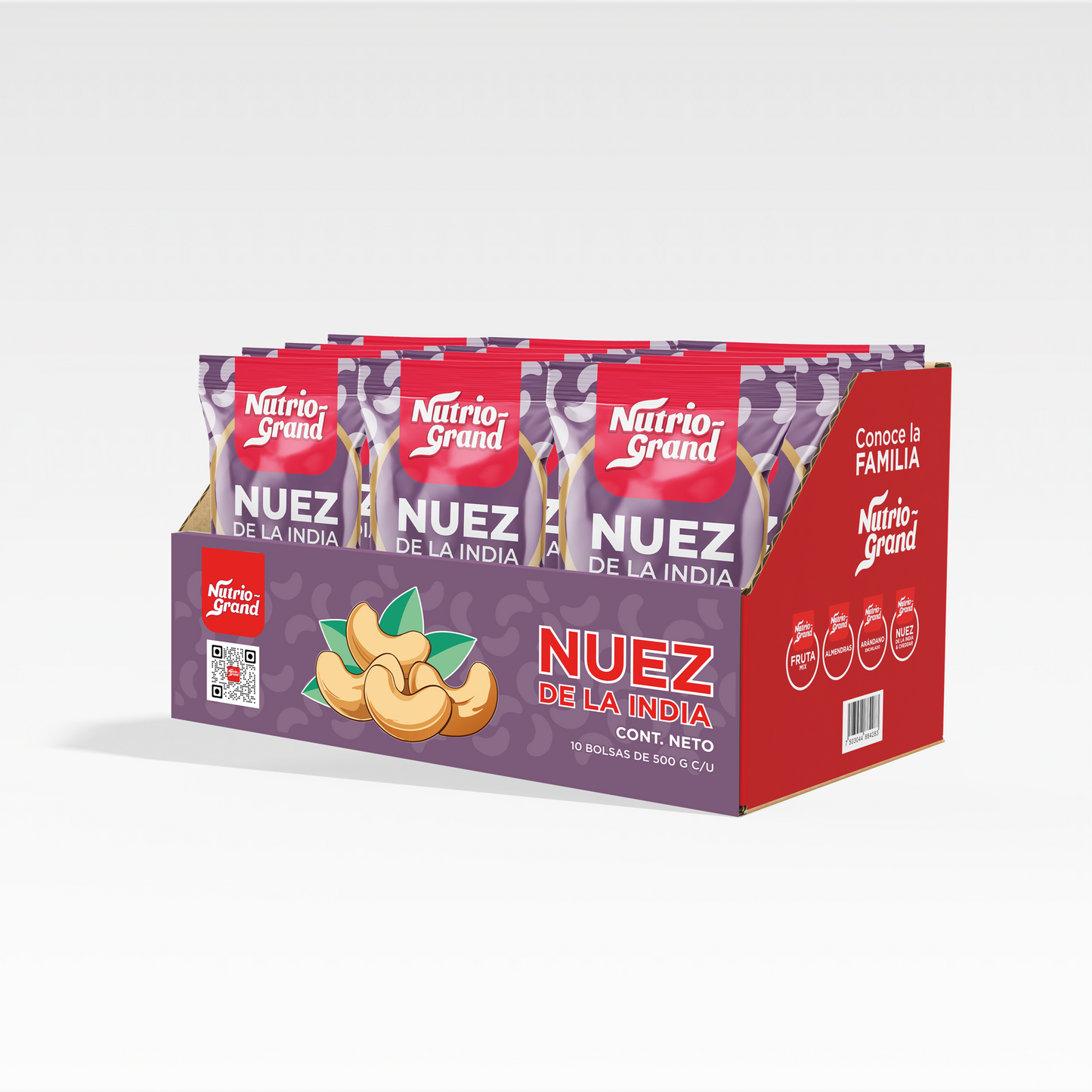 Nutrio-Grand Nuez de la India (12 pzas)