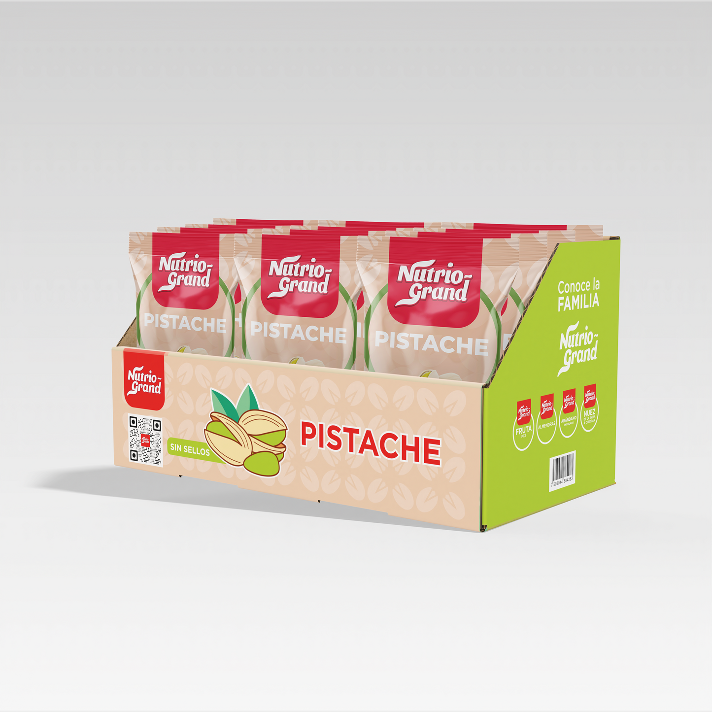 Nutrio-Grand Pistache (12 pzas)